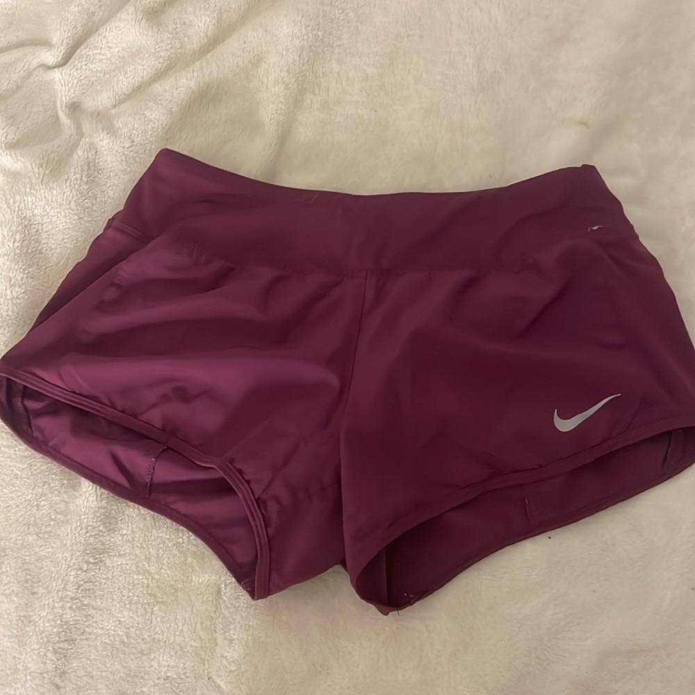 maroon color,small ,Nike athletic shorts